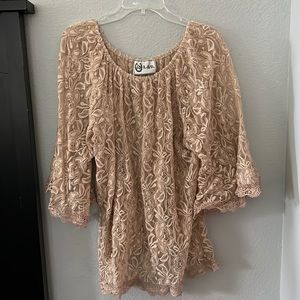 Women’s L&B Plus Lace Tunic